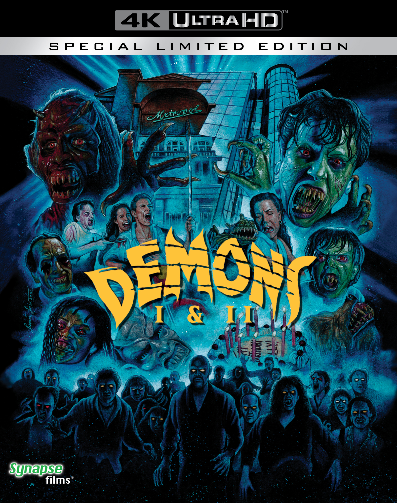 DEMONS & DEMONS 2 [Limited Edition 4K (2160p) UHD Double-Feature
